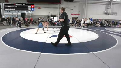 106 lbs Cons. Sub-rd Of 16 - Jacob Haslett, Wrestling University vs David Ayala, Beat The Streets Chicago