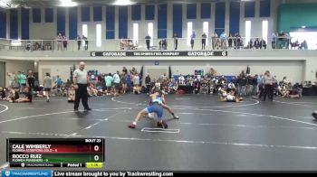 92 lbs Round 6 (8 Team) - Rocco Ruiz, Florida Punishers vs Cale Wimberly, Florida Scorpions Gold