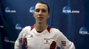 Andrew Bayer works his way up late to take 7th in the 3k at 2013 NCAA Indoor Track and Field Championships