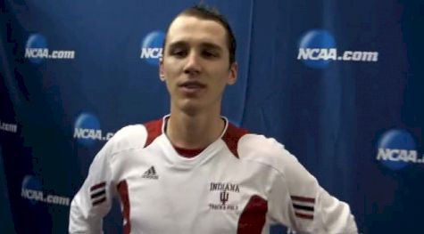 Andrew Bayer works his way up late to take 7th in the 3k at 2013 NCAA Indoor Track and Field Championships