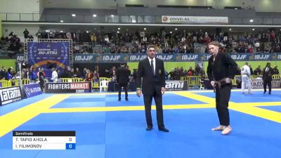 TERO TAPIO AHOLA vs IHOR FILIMONOV 2020 European Jiu-Jitsu IBJJF  Championship