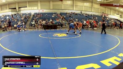 132 lbs Cons. Round 7 - Cale Stonitsch, IL vs Jonathan Campbell, OH