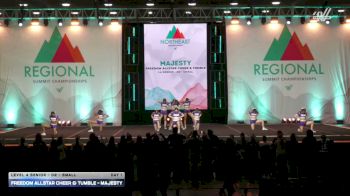 Freedom Allstar Cheer & Tumble - Majesty [2026 L4 Senior - D2 - Small Day 1] 2026 The Northeast Regional Summit