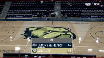 Replay: Emory & Henry vs Wingate | Dec 18 @ 4 PM