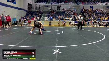 149 lbs Cons. Round 3 - Brandon Seawright, Limestone vs Skyler Caban, Belmont Abbey