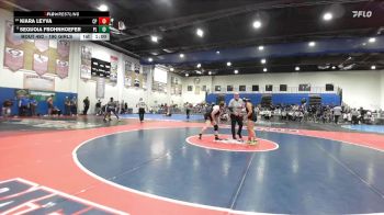 190 Girls Cons. Round 2 - Kiara Leyva, Castle Park vs Sequoia Frohnhoefer, Point Loma