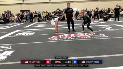 Mia La Rosa vs Sahara Wells 2025 ADCC Orlando Open/Youth Trials