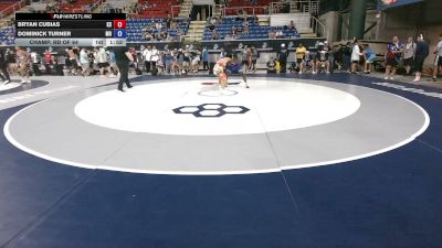 132 lbs Champ. Rd Of 64 - Bryan Cubias, Kansas vs Dominick Turner, Missouri