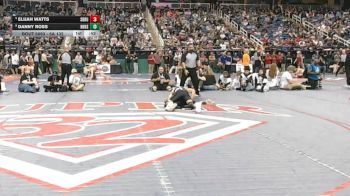 5A 132 lbs Cons. Round 1 - Danny Ross, Hunter Huss High School vs Elijah Watts, South Brunswick