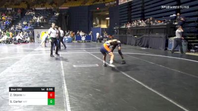 125 lbs Consolation - Zurich Storm, Campbell vs Sean Carter, Appalachian State