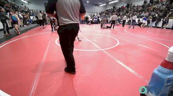 40 lbs Quarterfinal - James Duncan, Pin-King All Stars vs Johnny Weisinger, Wyandotte Youth Wrestling