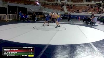 D2-285 lbs Champ. Round 1 - Leland Cevedia, Casa Grande Union vs Steven Vasquez, Westview