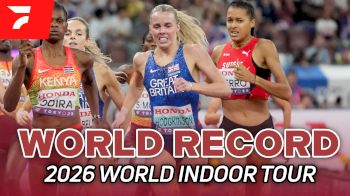 KEELY HODGKINSON SHATTERS 800m WORLD RECORD in Lievin