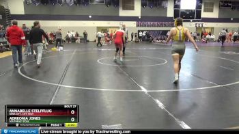 145 lbs Champ. Round 1 - Annabelle Stelpflug, Iowa City, City High vs Adreonia Jones, Southeast Polk
