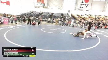 96 lbs Cons. Round 3 - Hunter Mitteer, Warrior Warehouse Wrestling vs Weston Heater, Eden Wrestling Club