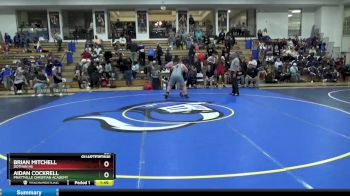 287 lbs Quarterfinal - Brian Mitchell, Dothan HS vs Aidan Cockrell, Prattville Christian Academy