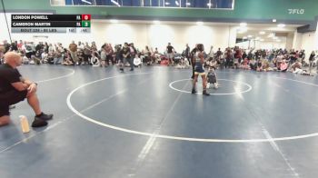 95 lbs Consi Of 8 #2 - London Powell, PA vs Cameron Martin, PA