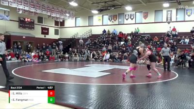 235 lbs 2nd Place Match - Elizabeth Mills, Cedar Falls vs Ellie Fangman, Independence