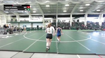 117 lbs 5th Place Match - Katalyn Dowell, Manchester vs Emily Leeseberg, John Carroll