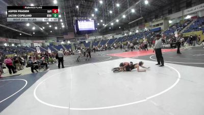 95 lbs Rr Rnd 2 - Aspen Frasier, Rapid City Stevens Raiders vs Jacob Copeland, Bennett WC