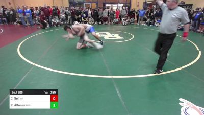 195 lbs Consi Of 32 #1 - Chris Sell, Westford Academy vs Raphael Alfonso, Hall