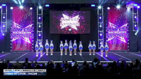 Cheer St. Louis - Halos [2026 L1 Mini - Small - B DAY 1] 2026 JAMfest Cheer Super Nationals