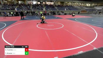 73 lbs Quarterfinal - Holden Fuentes, Randal Youth WC vs Trent Sewell Alvarez, Trent Sewell