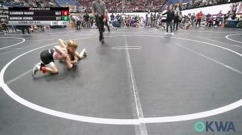 49 lbs Consi Of 8 #1 - Camden Ward, Weatherford Youth Wrestling vs Janson Jones, Standfast