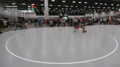 53 lbs 7th Place Match - Colby Meyer, Sebolt Wrestling Academy vs Major Greer, Siouxland Wrestling Academy
