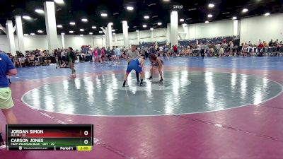 175 lbs Round 5 (16 Team) - Jordan Simon, All In vs Carson Jones, Team Michigan Blue - DEV