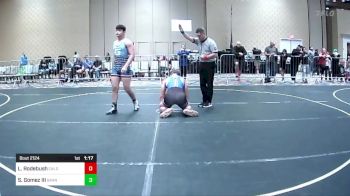 265 lbs Round Of 16 - Liam Rodebush, Caldwell WC vs Steven Gomez III, Granite WC