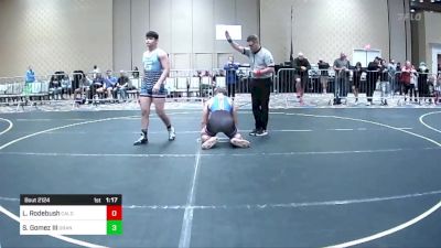 265 lbs Round Of 16 - Liam Rodebush, Caldwell WC vs Steven Gomez III, Granite WC