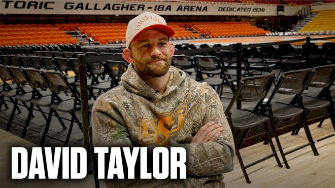 David Taylor Is Excited For Iowa Match At Ok State