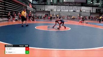 57-61 lbs Quarterfinal - Nolan Gatt, Backyard Brawlers - Midwest vs Brycen Legue, Stillman Valley Wrestling Club