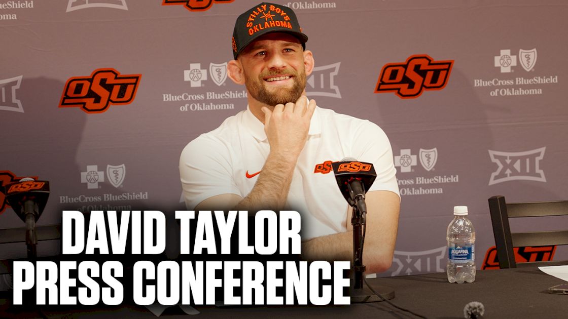 David Taylor Press Conference After Win Over #5 Iowa