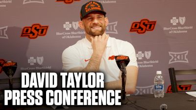 David Taylor Press Conference After Win Over #5 Iowa