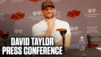 David Taylor Press Conference After Win Over #5 Iowa