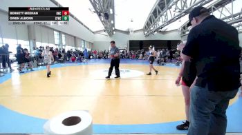 101 lbs Rr Rnd 6 - Bennett Meehan, DoughBoys ES vs Owen Alborn, Shore Thing Sharks