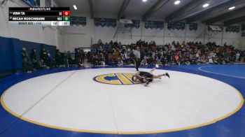110 lbs Cons. Round 3 - Vinh Ta, Elk Grove vs Micah Roschmann, Roseville