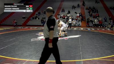 141 lbs Rr Rnd 1 - Braden Palcko, Rider vs Anthony Ferraro, Edinboro