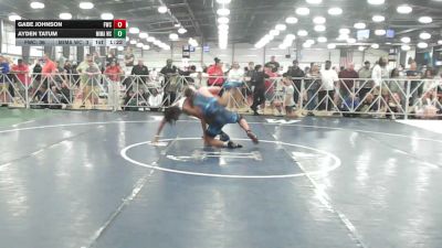 160 lbs Rr Rnd 3 - Gabe Johnson, Freakztyle Supremacy - HSB vs Ayden Tatum, MICHIGAN MAFIA WC - HSB