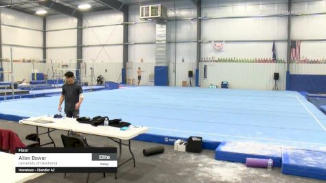 Allan Bower - Floor, University of Oklahoma - 2021 April Men's Senior National Team Camp