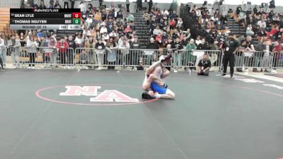 132 lbs Round Of 16 - Sean Lyle, Montachusett vs Thomas Nguyen, Braintree