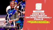 2026 REBROADCAST: WGI Percussion Ontario Regional+ Finals