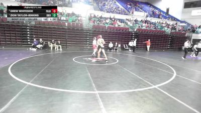 106 lbs Semifinal - Drew Whiteside, Palmetto vs Zion Taylor-Jenkins, Union County