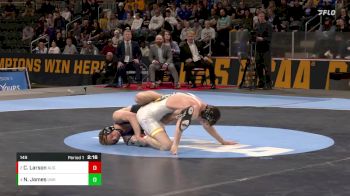 149 lbs 1st Place Match - Nick James, Neb.-Kearney vs Cael Larson, Augustana (SD)