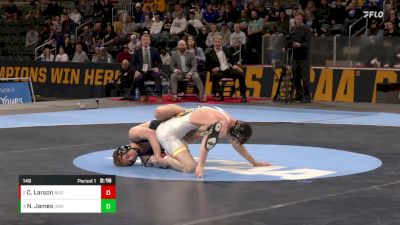 149 lbs 1st Place Match - Nick James, Neb.-Kearney vs Cael Larson, Augustana (SD)