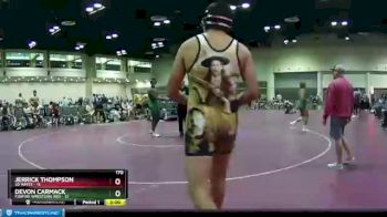 170 lbs Semis & Wb (16 Team) - Jerrick Thompson, SD White vs Devon Carmack, Foxfire Wrestling Red