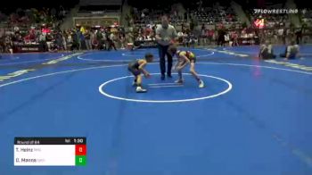 67 lbs Prelims - Trevor Heinz, Brighton WC vs Damian Manna, East Coast Bandits