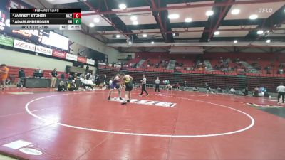 285 lbs Cons. Round 3 - Jarrett Stoner, Missouri vs Adam Ahrendsen, Northern Iowa